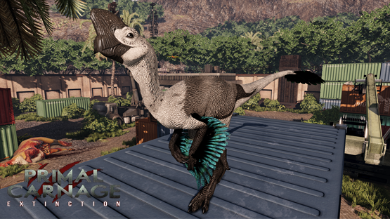 hunchback duck  oviraptor