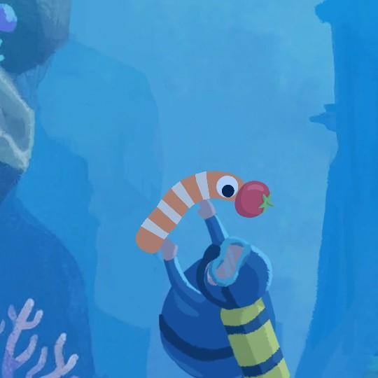 Selfie Worm Photo
