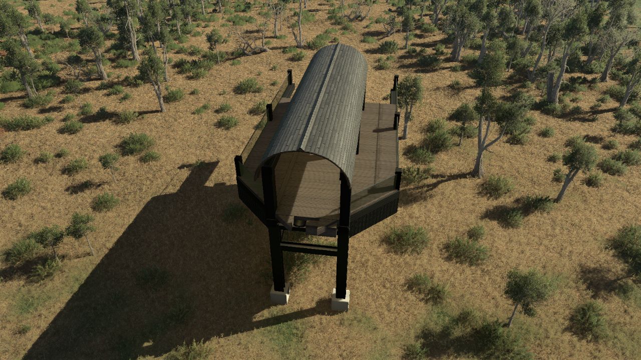 Raised Walkway E7 Long Balcony Dual Start (Pro-Naturalist Pack)