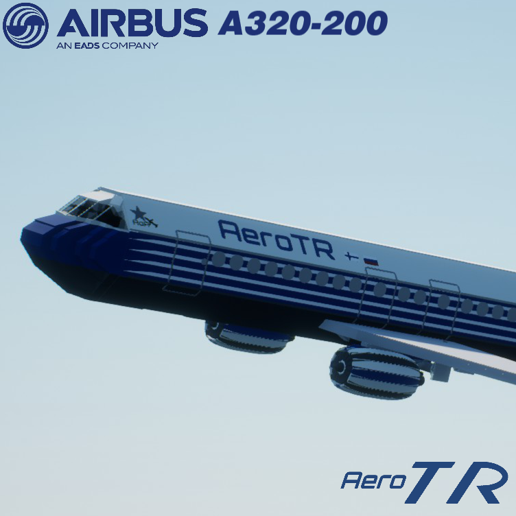 Softbody AIR LINER Airbus A320-200 AeroTR Airlines