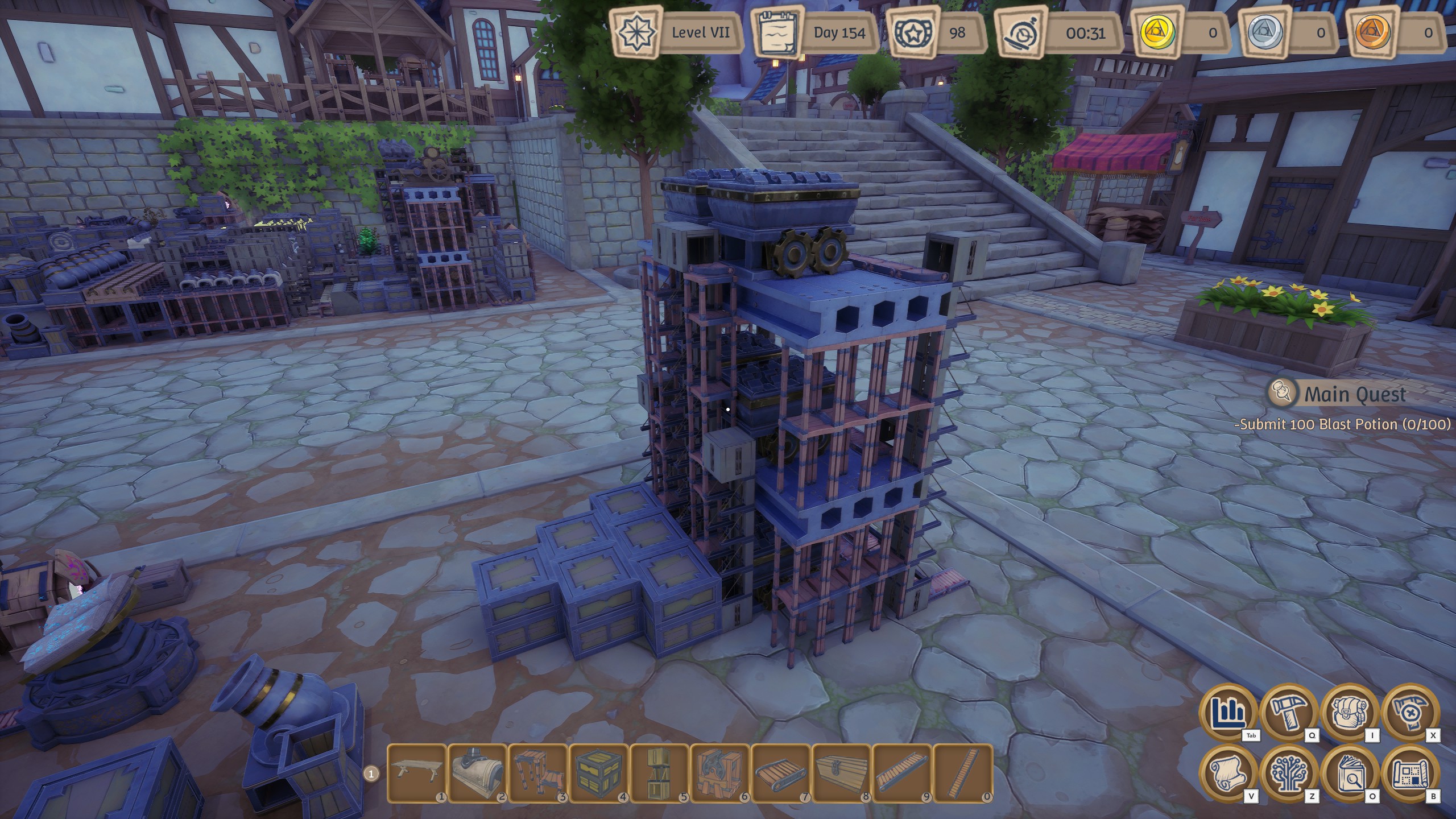 Stacked 2x3 Stone Generator