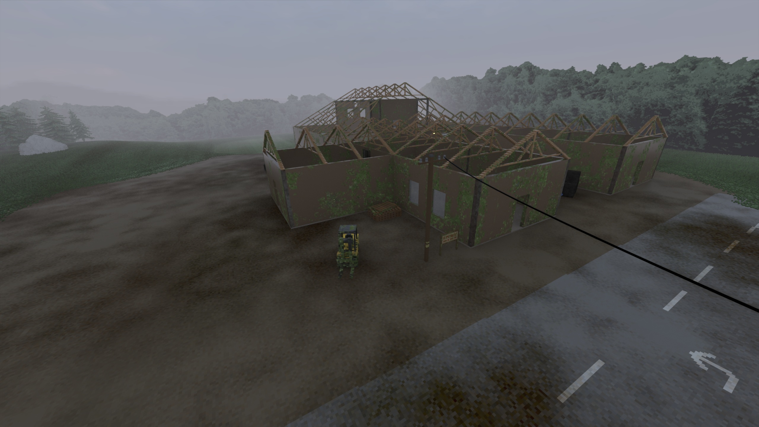 Dynamic Abandoned Community Center (Multiplayer)