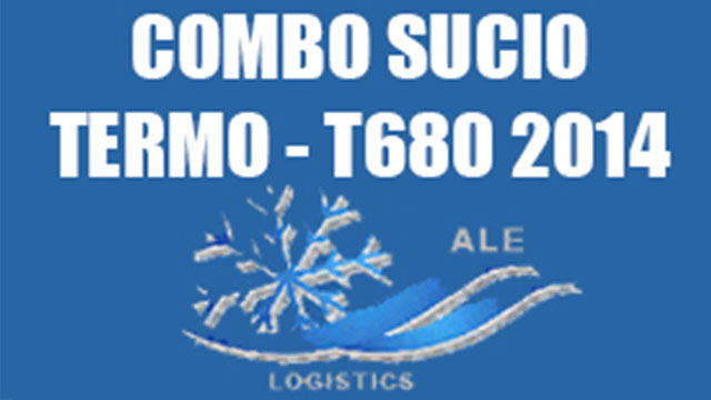 ALE logistics t680 2014 y termo sucios