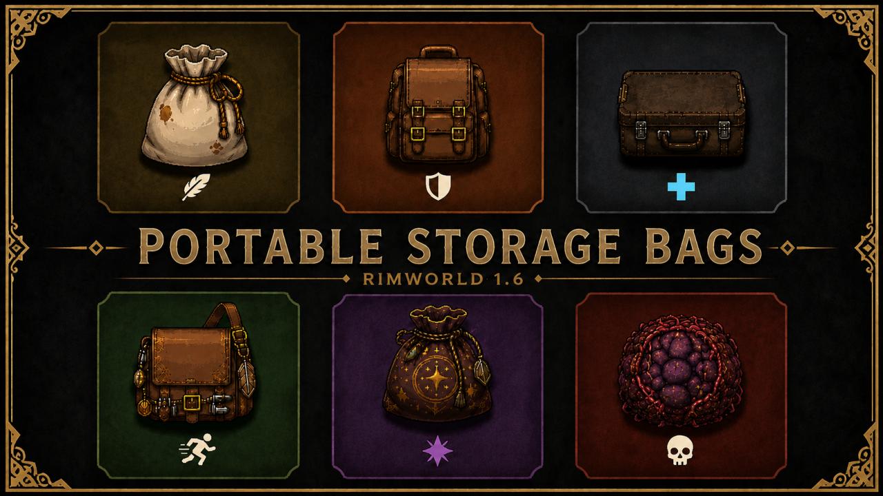 Portable Storage - Grid Backpack