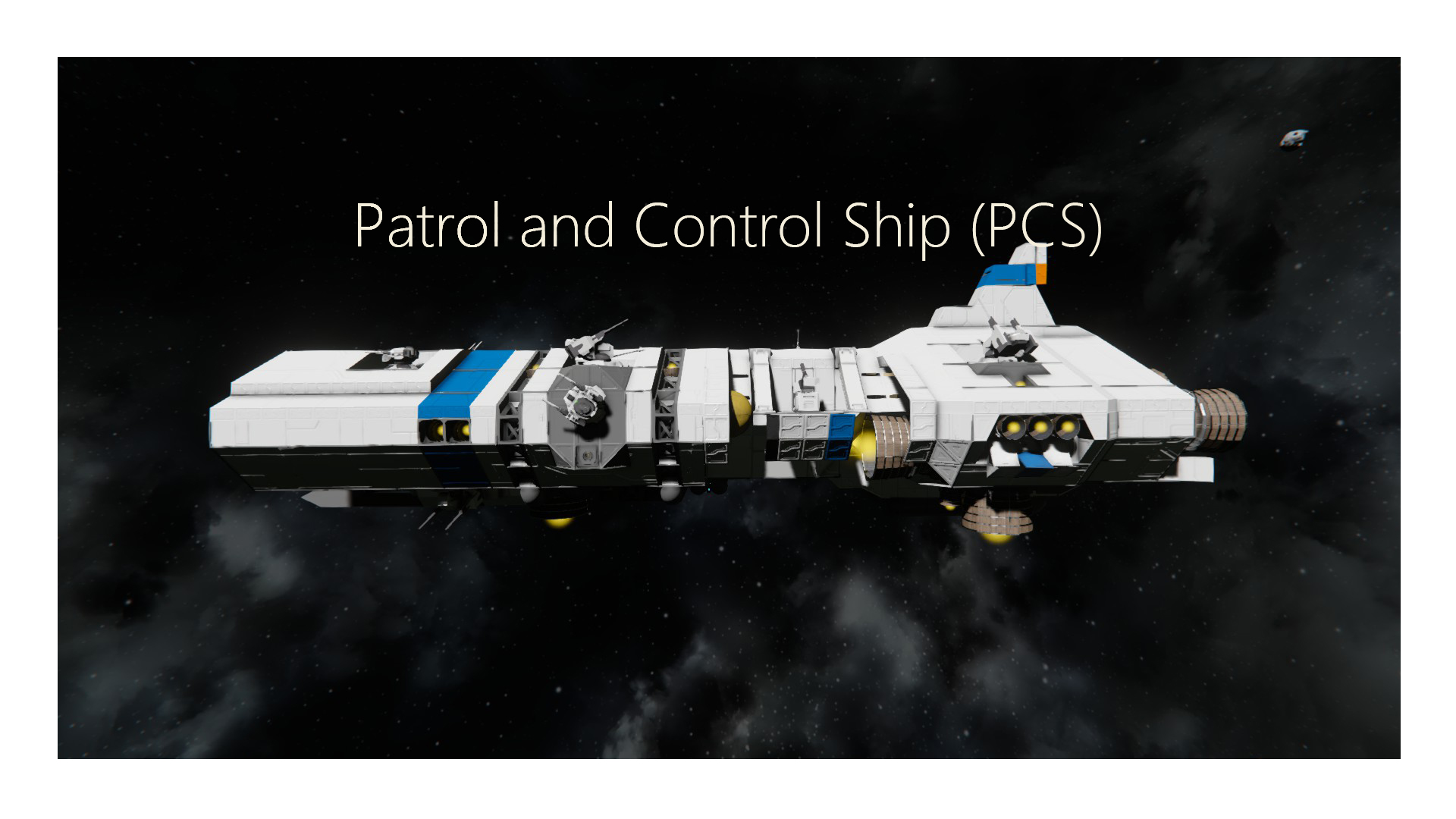 Patrol and Control Ship (PCS）巡控舰