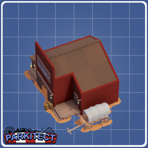 Western Town - Livery Barn