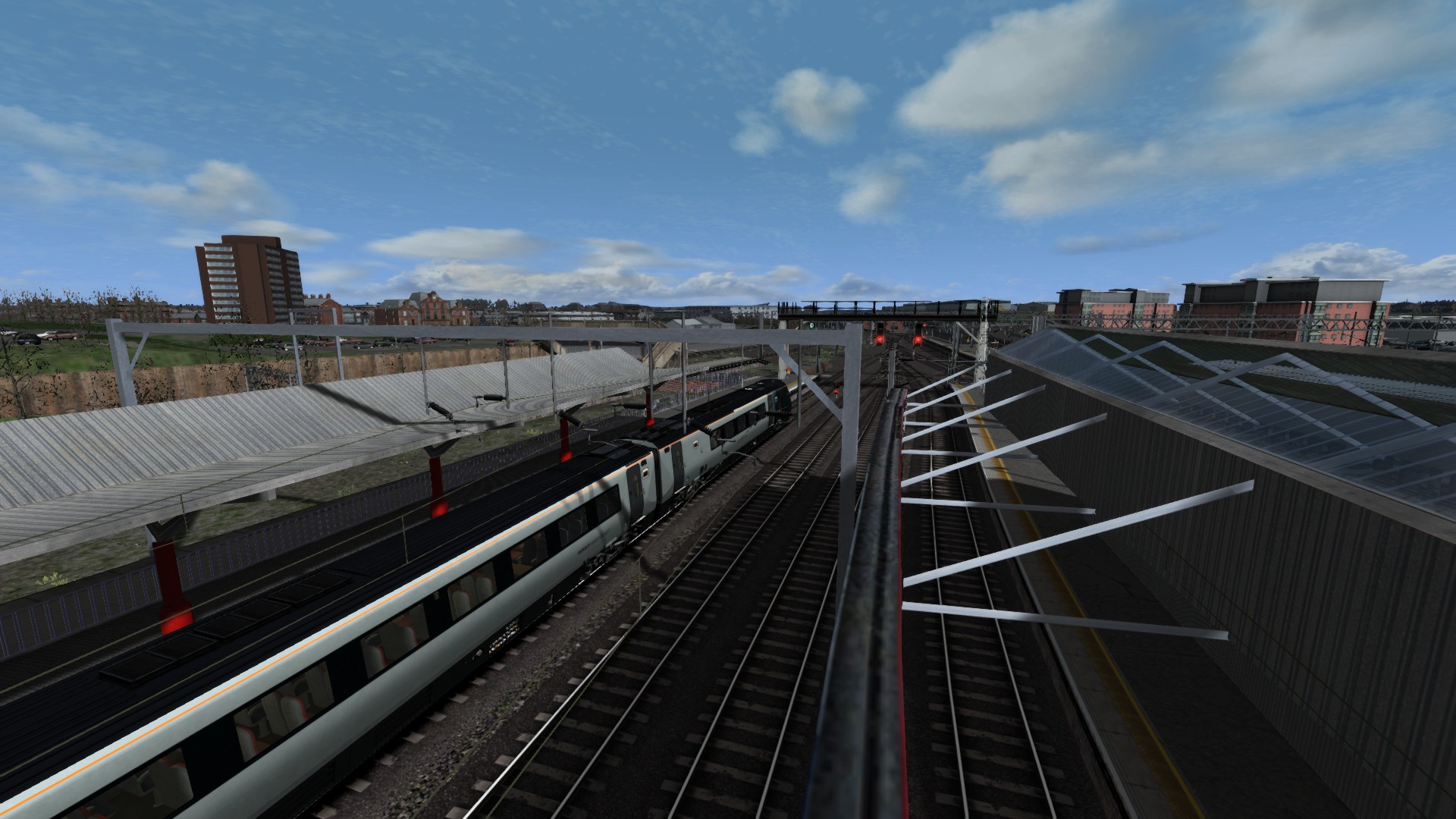 423 UK Railway tour North Wales Coast Line Part 2 Crewe to Chester