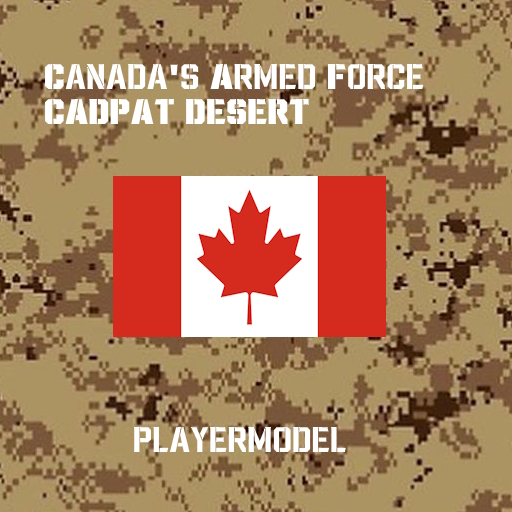 Canada's Armed Force CADPAT DESERT Playermodel preview