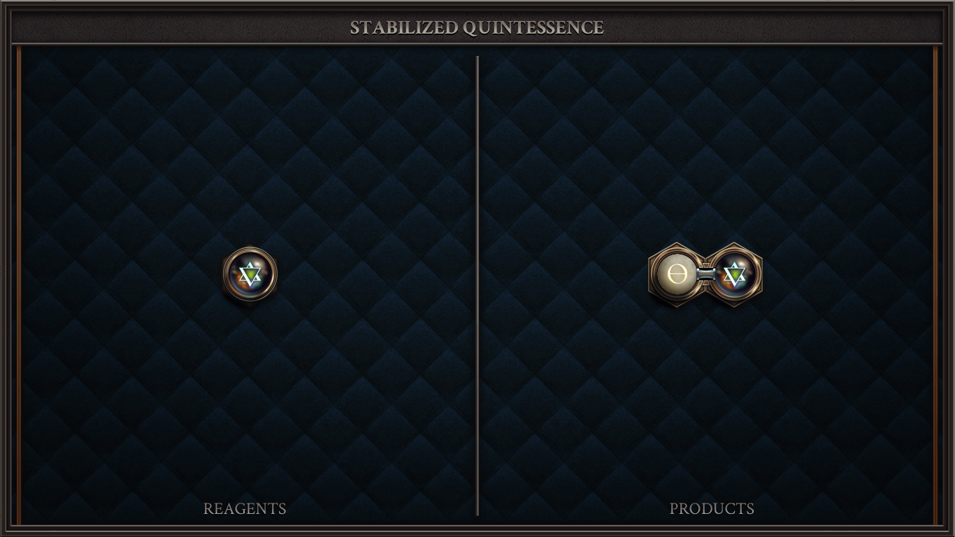 STABILIZED QUINTESSENCE