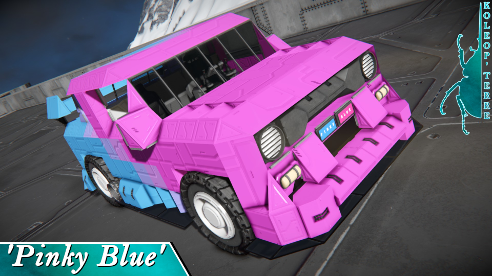 Koleop'Terre PR-4S 'Pinky Blue'