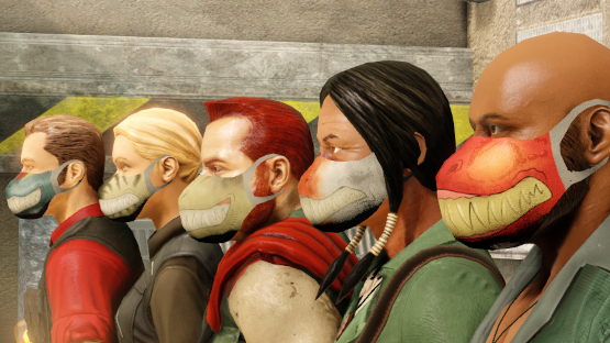 Dinosaur Facemasks for humans