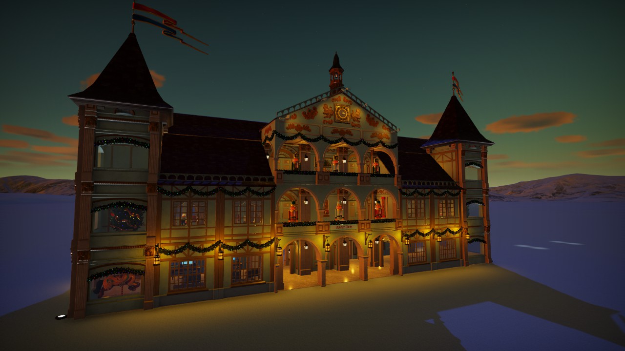 Flachburg Palast