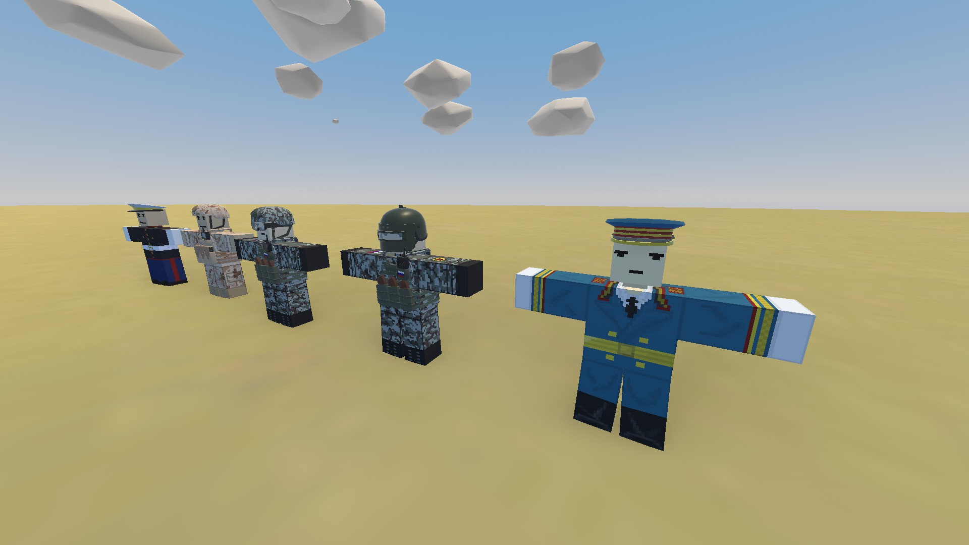 Cryptic Military Clothing – Unturned Mod