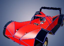 Car with fixed motors