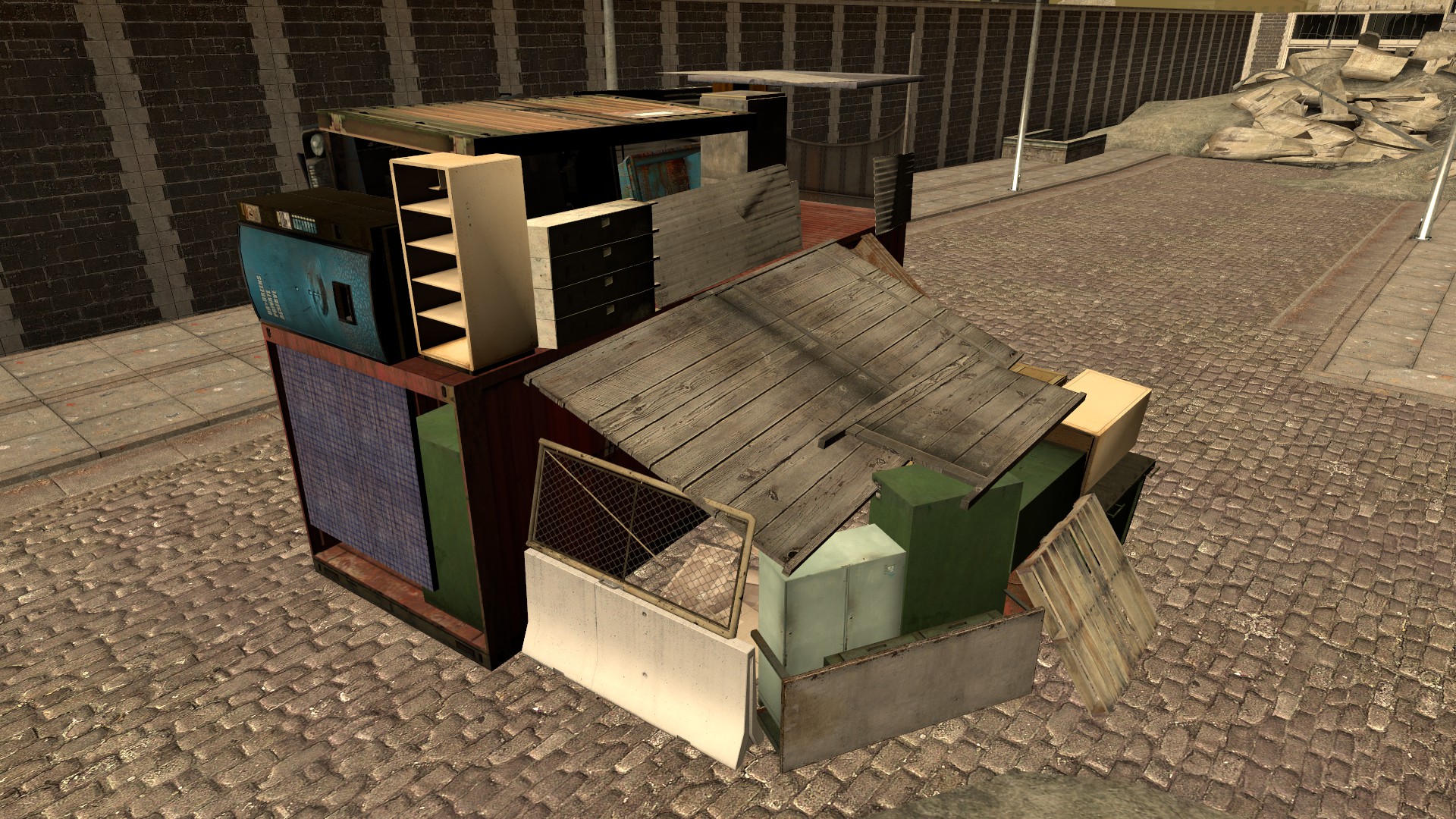 Junk Shipping Container House