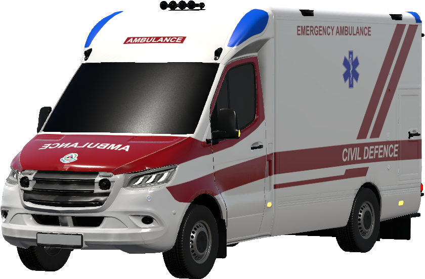 SCDF 4th-Generation Ambulance