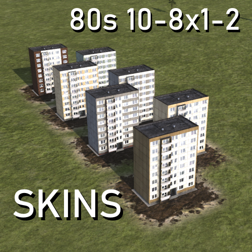 Skins for T06B NA 80s 10-8x1-2 row houses
