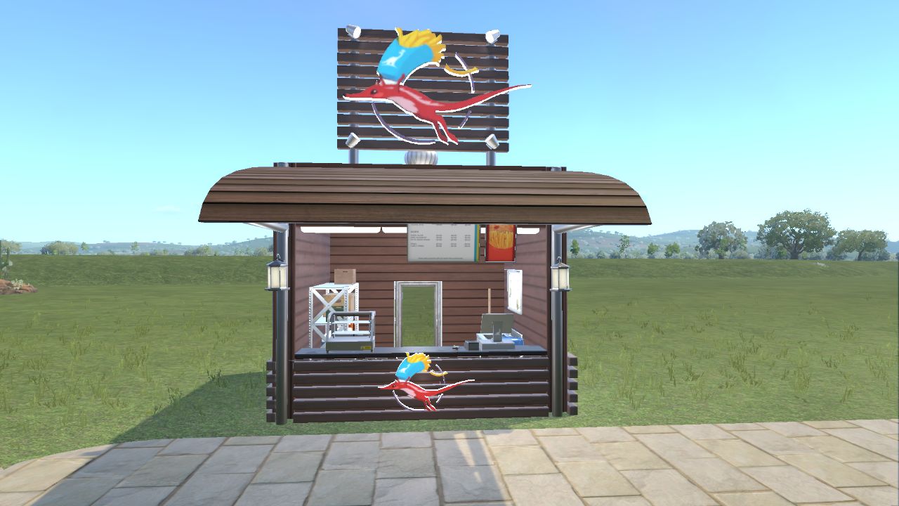 Food Stand - Tiny Fast Food - Modern