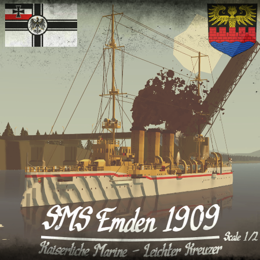 SMS Emden 1909 preview