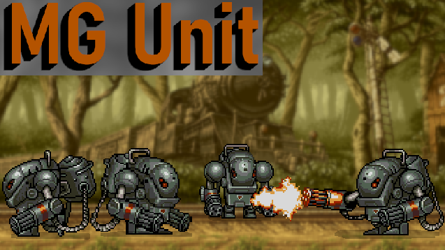 MG Unit - Metal Slug 5 mech