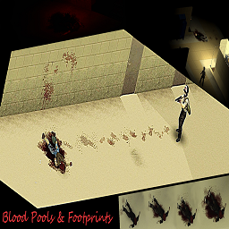 Blood Pools & Footprints [B42.20+] – Project Zomboid Mod