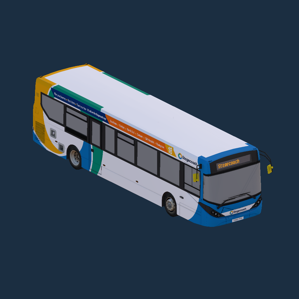 Stagecoach South Portsmouth 18 Enviro200 MMC 10.8m