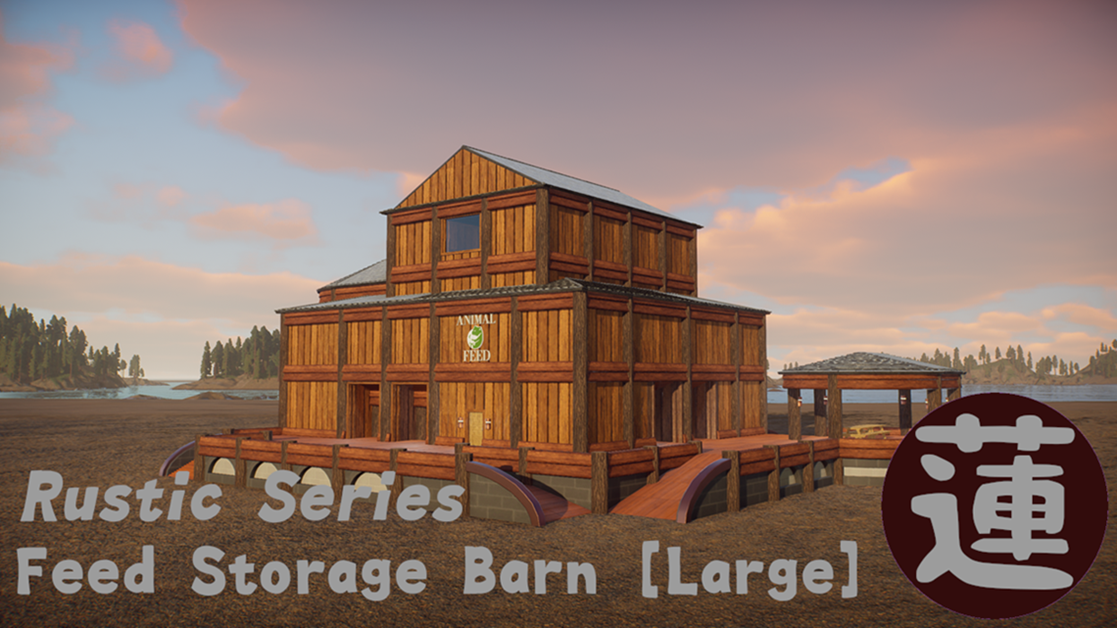 Rustic Series - Feed Storage Barn [Large]