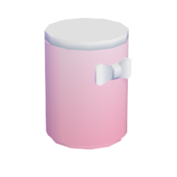 pink container