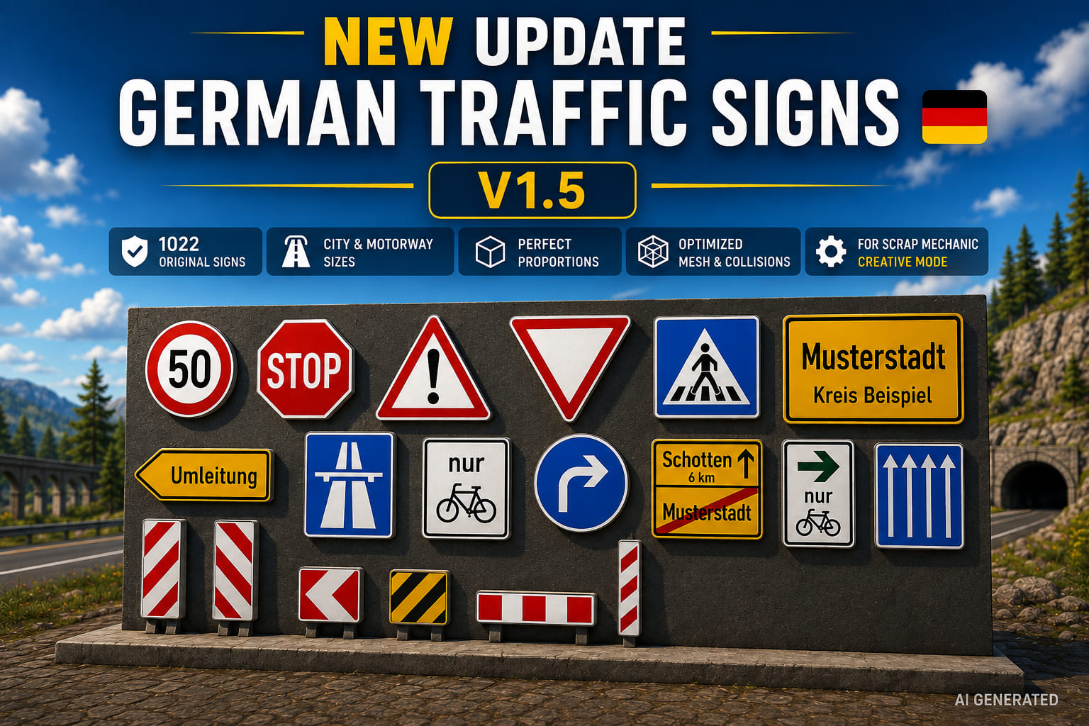 Deutsche Verkehrsschilder V1.5.2