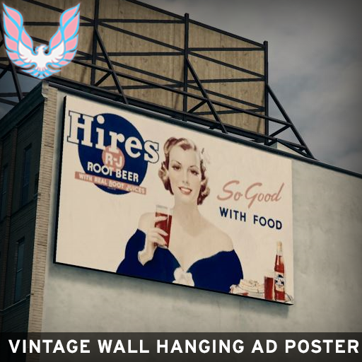 wall poster ad 72