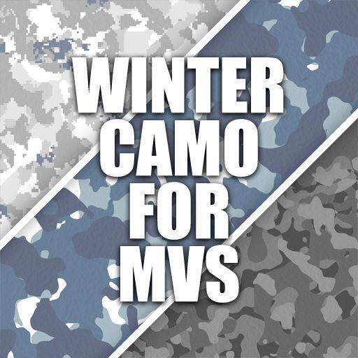 Winter Camo For Modular Vest System