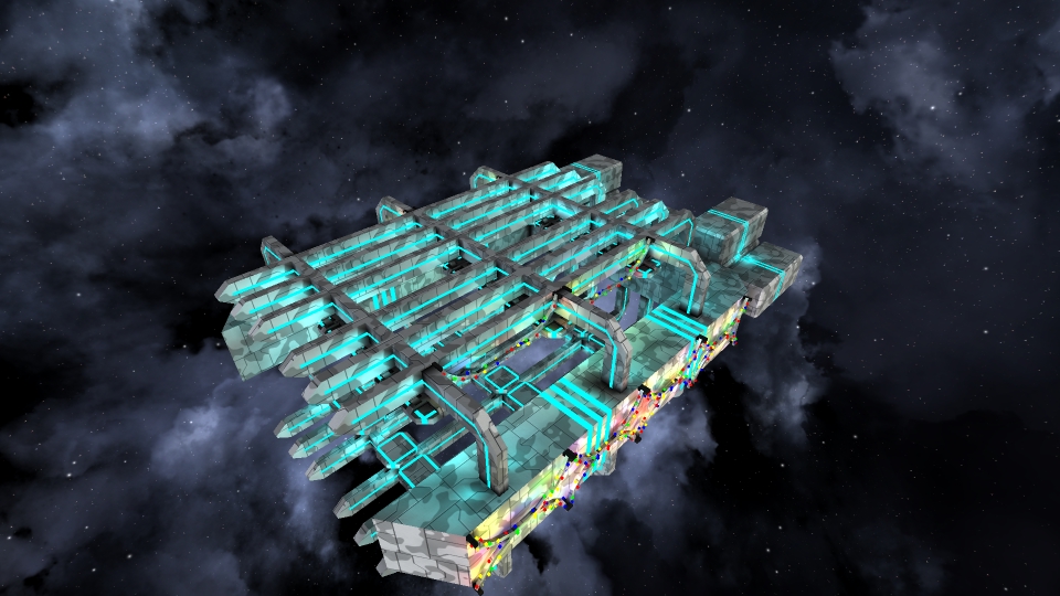 Native Lunar Festival Cargo Ship (Barge-class)