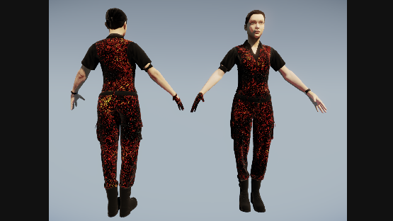 Fire Mosaic Scientist