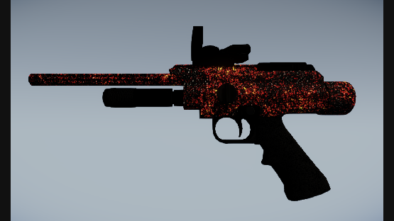 Fire Mosaic Dart Gun