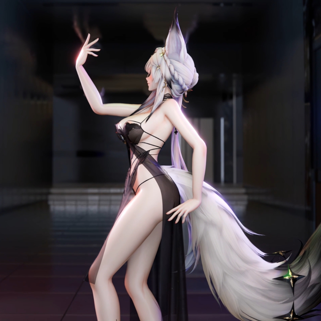 Blender240【Hsin 心月狐】  stress