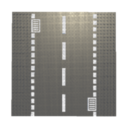 LEGO® Straight Road Plate