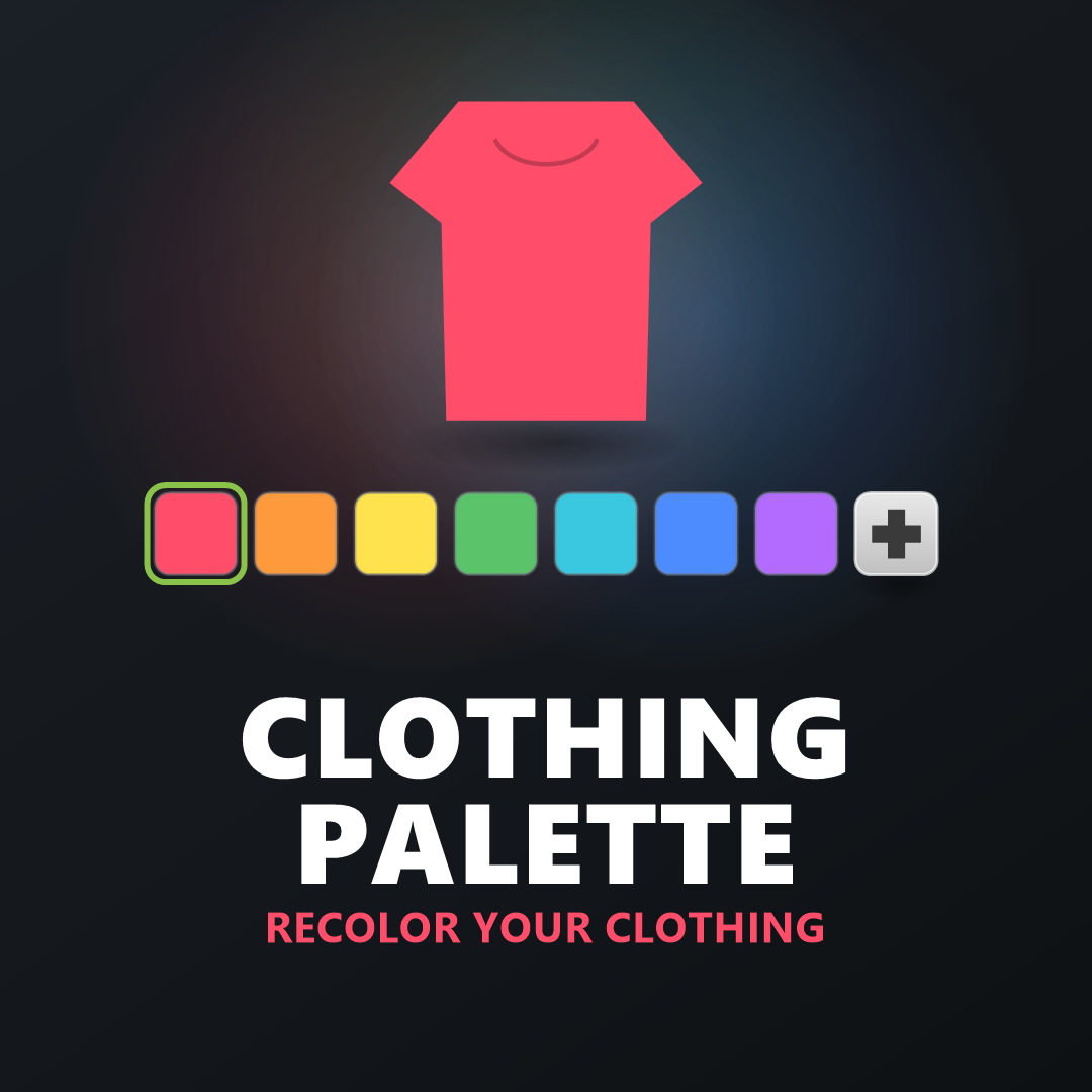 Clothing Palette - Custom Clothing Colors
