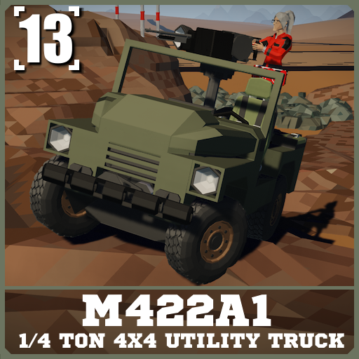 M422A1 "Mighty Mite" (1/4 ton 4x4 utility truck)
