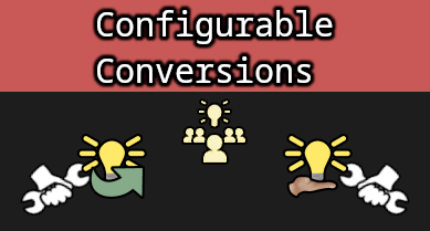 Configurable Conversions mod preview for RimWorld