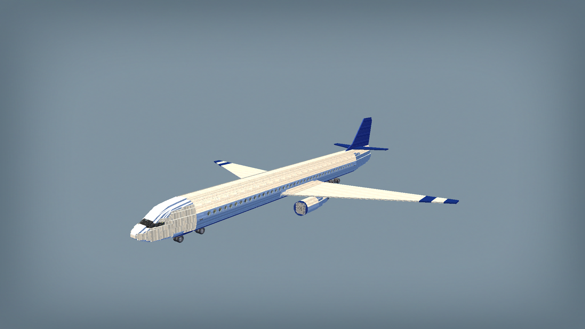 Giant commercial airplane 01
