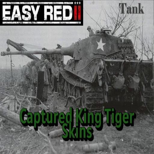 Captured King Tiger Skins