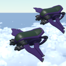 Halo Covenant Type-26 Irdnekt Pattern Banshee preview