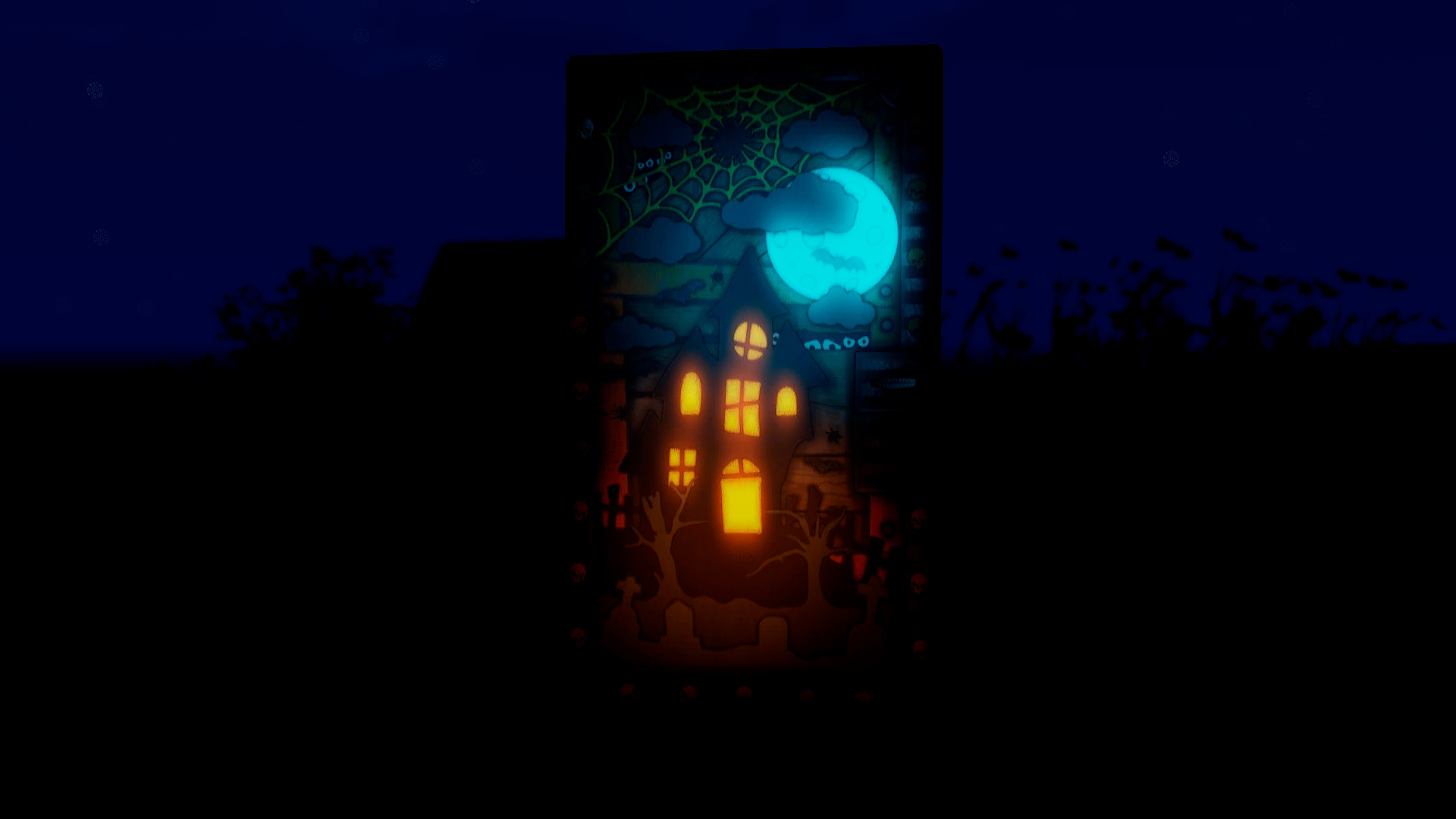 Halloween House Door