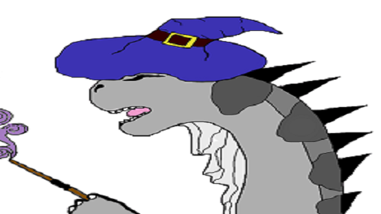 Brachiosaurus Wizard (Halloween)
