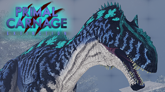 Blue Blizzard Acrocanthosaurus [Winter2021] (READ DESC.)