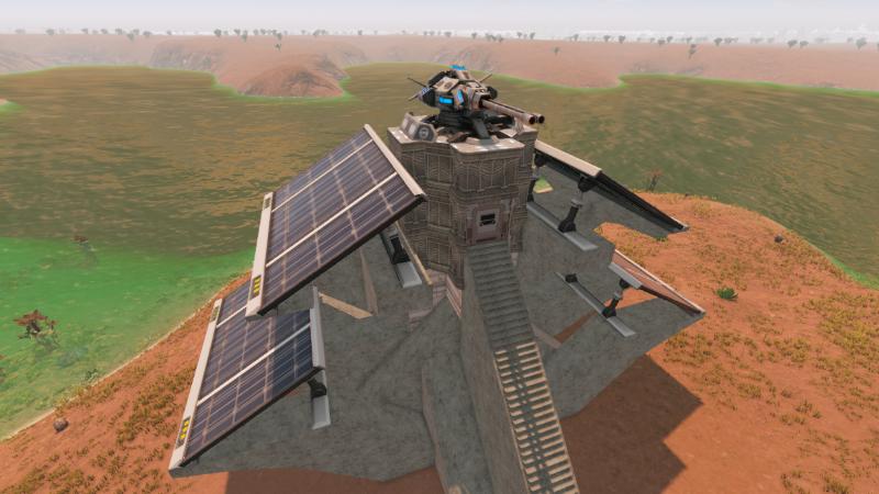 Flack Turret Tower