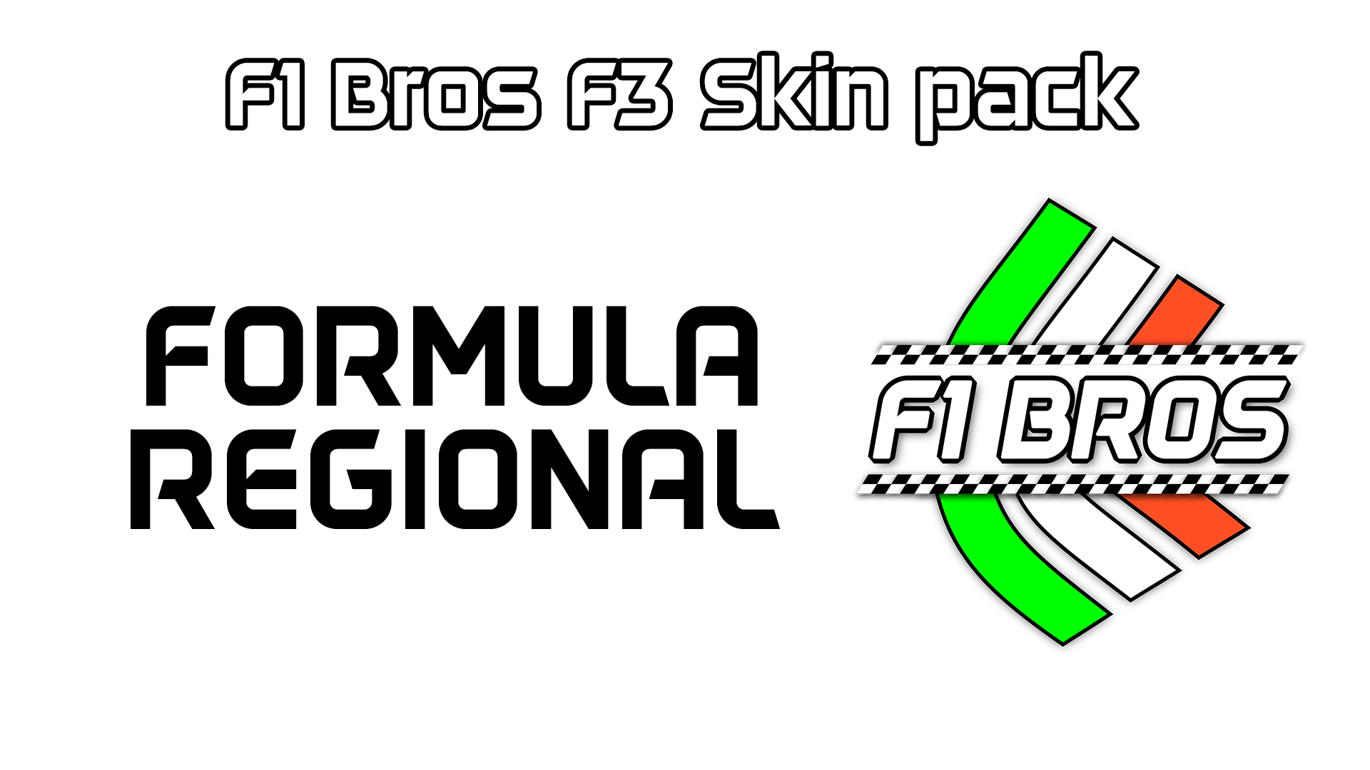 F1 Bros Tatuus F3 FT-60 Skin Pack Season 1