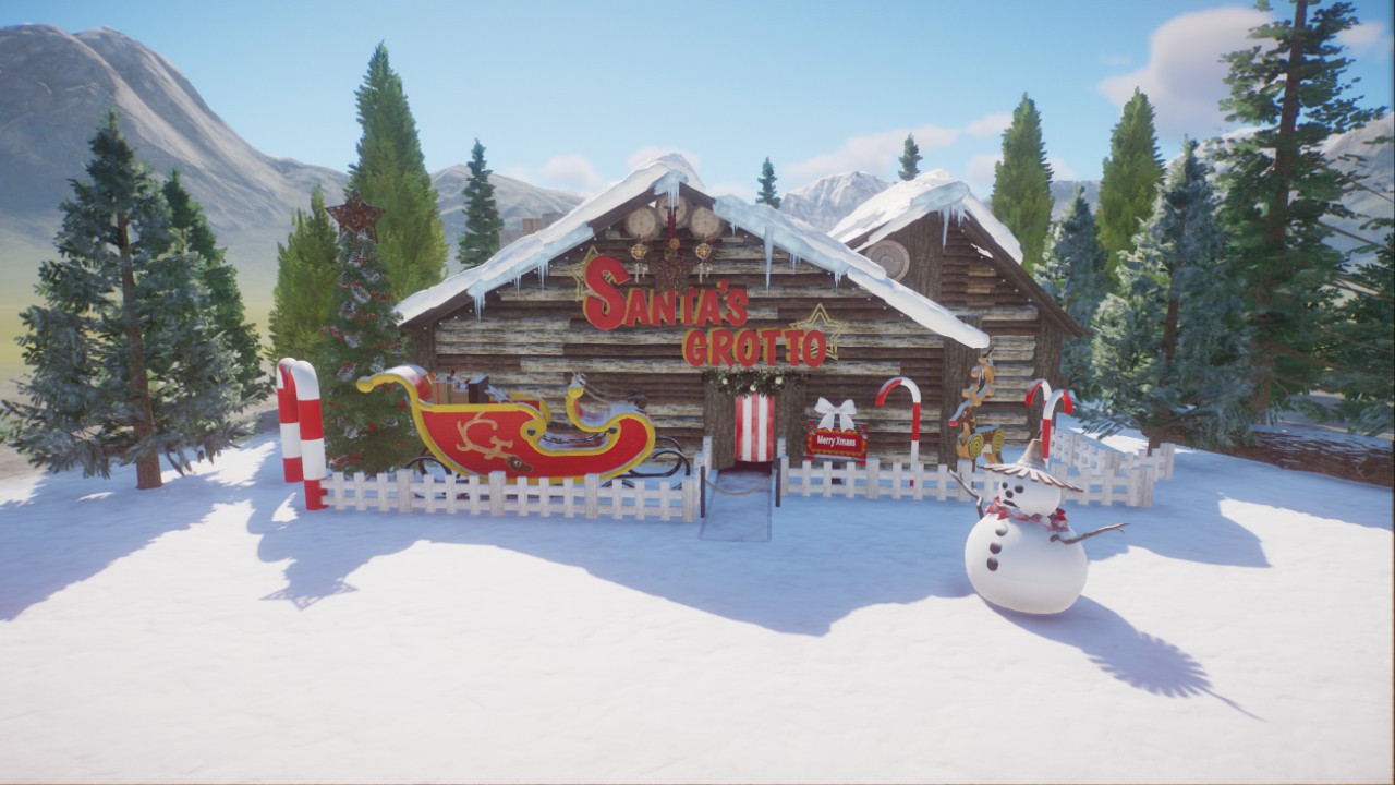 Santas Grotto by Adamup