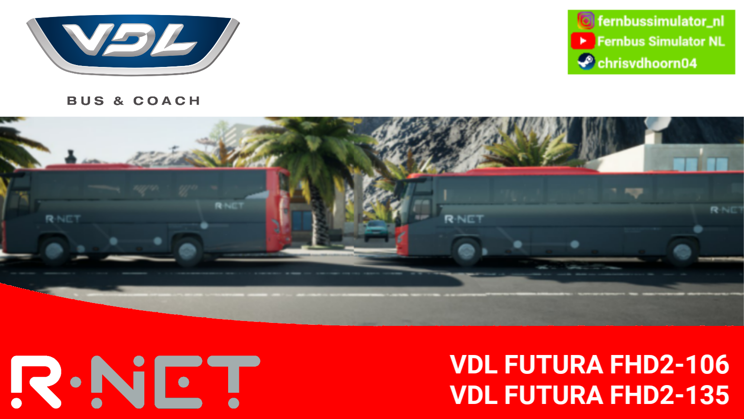 RNET VDL Futura FHD2-106 & 135