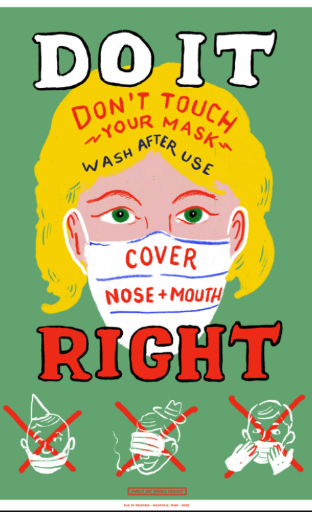 Face Covering Poster
